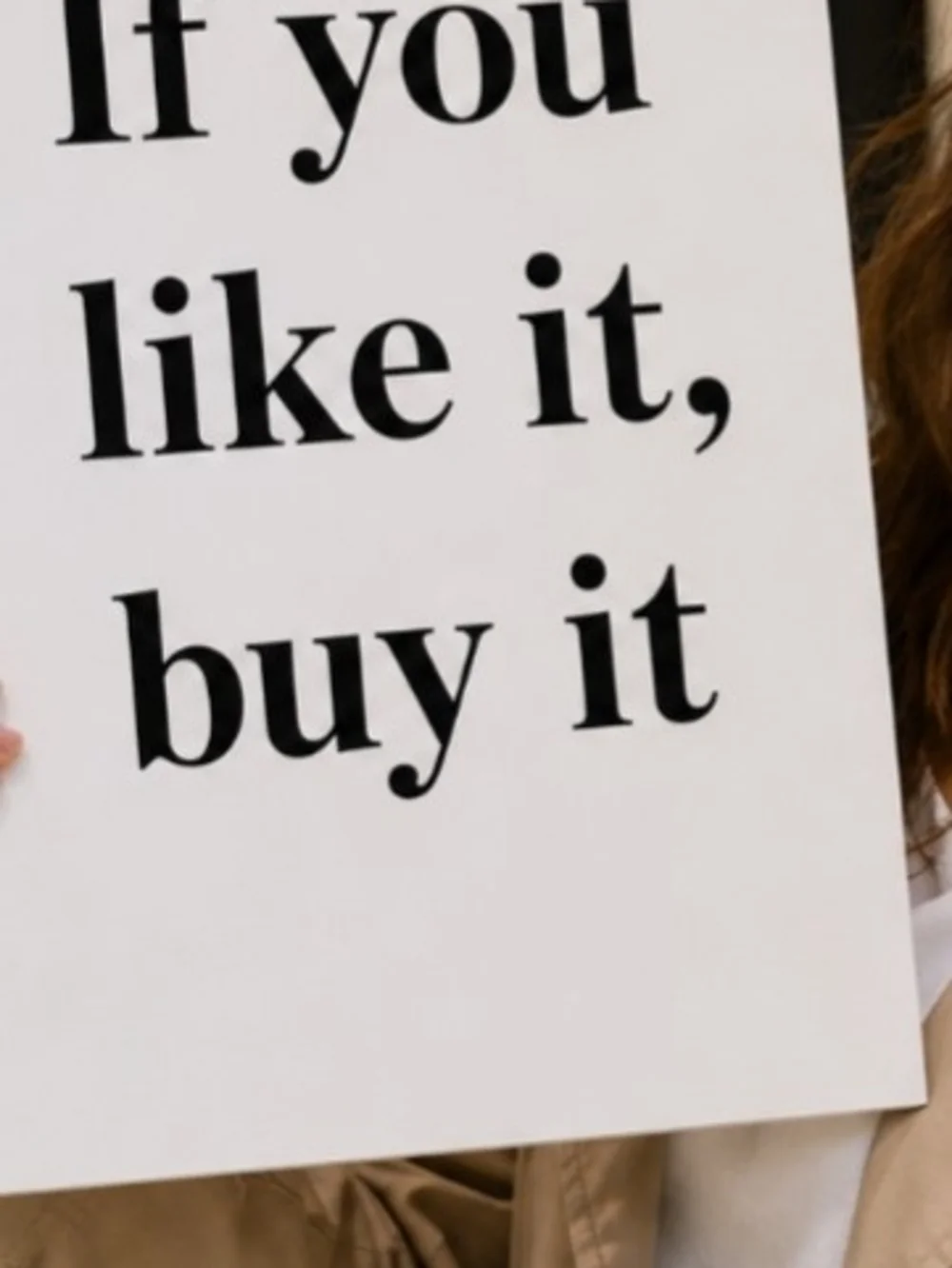 "If you like it, buy it" Show Flyer - Picture 1 of 1